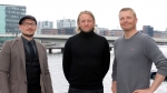 Fra venstre til højre, CEO Boatflex Jakob Bojesen, COO Arvid Sihm, CEO Shorthand Morten Brandt