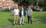 Teamet bag energioptimering Valbyholm: Projektleder Anders Gottlieb Mortensen, Neotherm, Servicechef Kim Olander, Smock Ventilation, Driftschef Viggo Strøm Børsting, KAB.