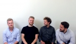 Fra højre: Paw Becker, Joachim Bremer, Martin Hjarsbæk & Kenneth Pedersen